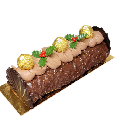 BÛCHE DE NOËL (CHRISTMAS YULE LOG), ORDER NOW !