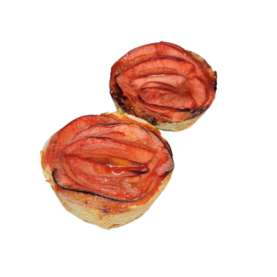 Box of 2 Apple Roses Tarts