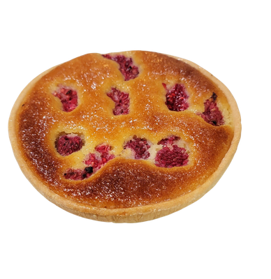 Raspberry and Almond Tart