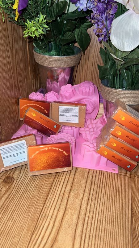 Tumeric Orange and Honey Cold Pressed Bar Soap