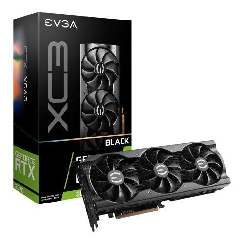 EVGA RTX 3070 8GB DDR6 ICX3 Black Gaming