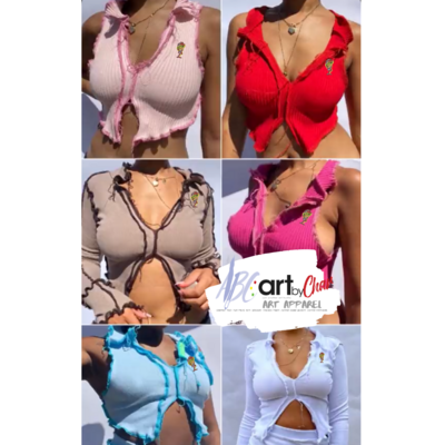 REVERSE PATCHWORK TOPS