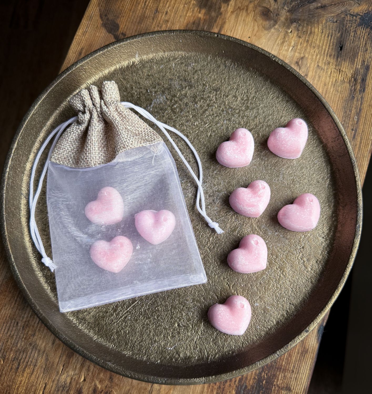 Little Hearts per three pieces in a bag (10 pieces)