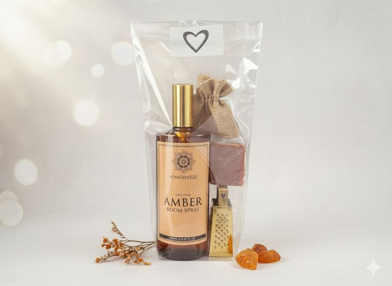 Gift Set Amber Spray  (5 pieces)