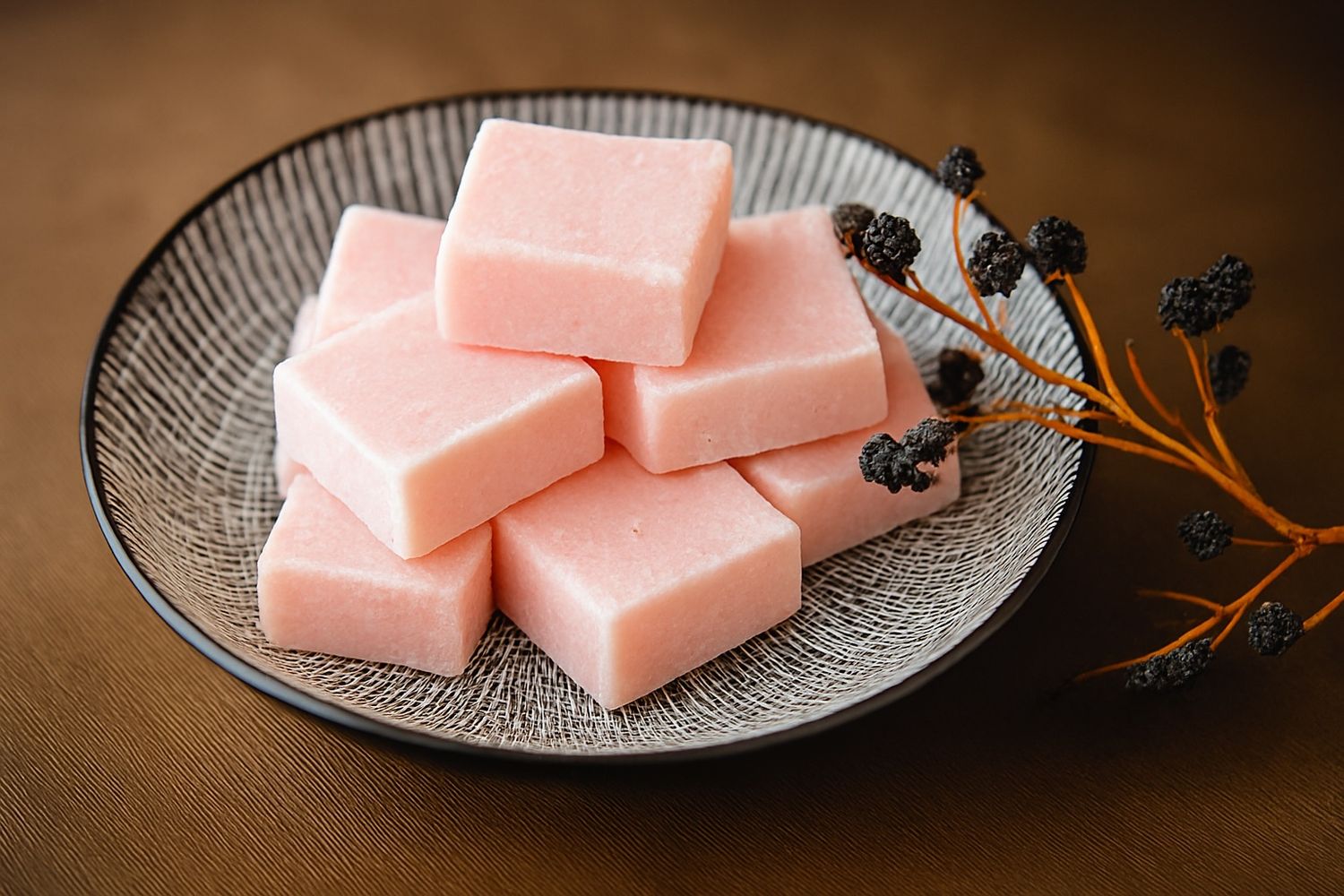 Pink Orchid Perfume Block (10 pieces)