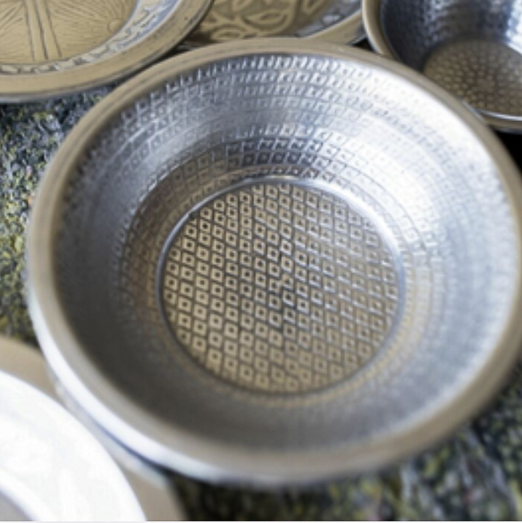 Handmade Tinklet Bowl 12cm assortment (at least 5 pieces)