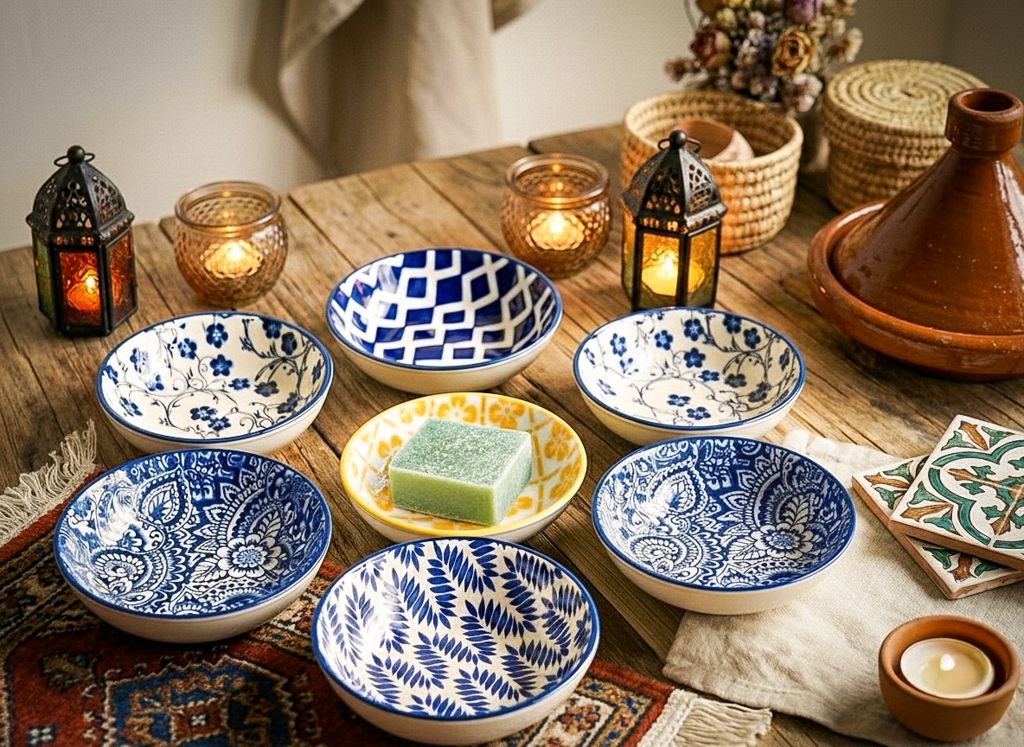 Bowl 10 cm assorted (6 pieces)