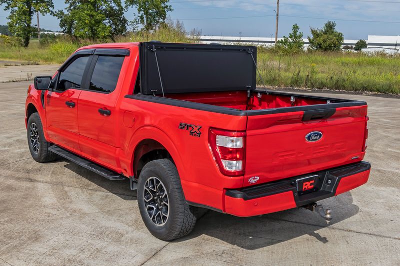 2015-2023 F-150 Hard Flip- Up Bed Cover