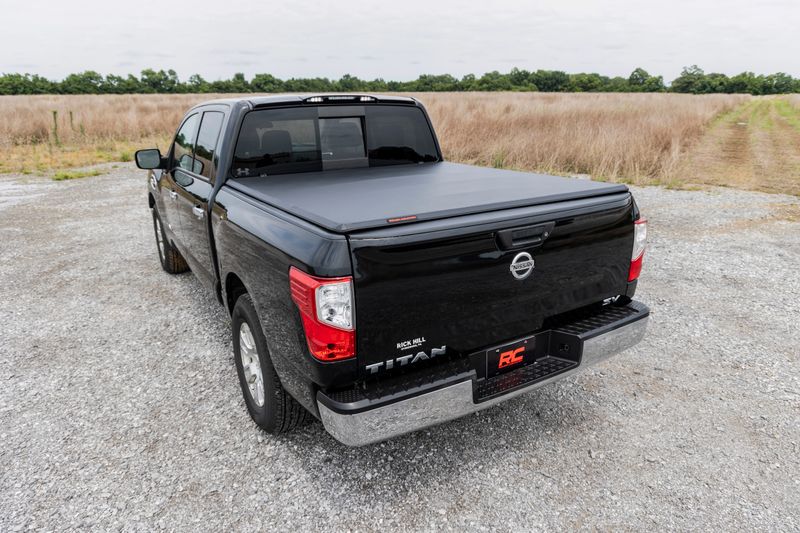 2017-2024 Nissan Titan Soft Tri-Fold Bed Cover