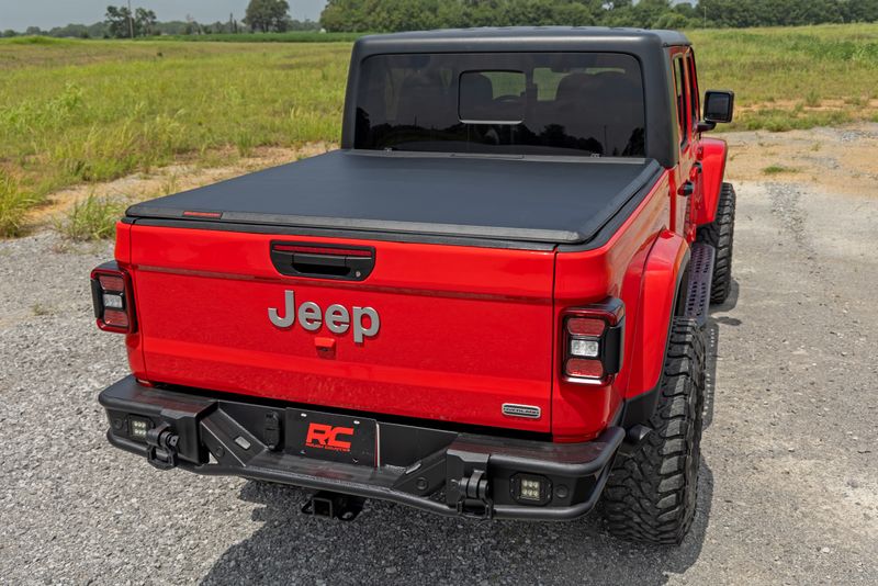 2020-2025 Jeep JT Gladiator 4WD Soft Tri- Fold Bed Cover