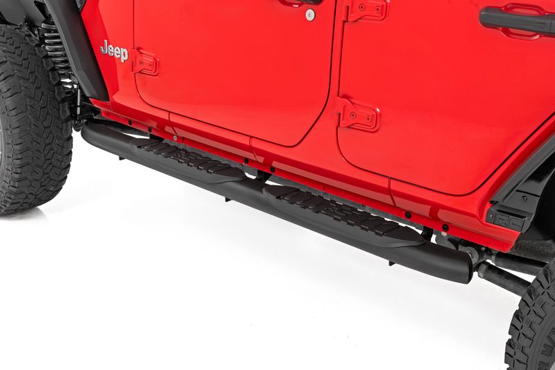 2019-2023 Jeep JLU4 DR Oval Steps