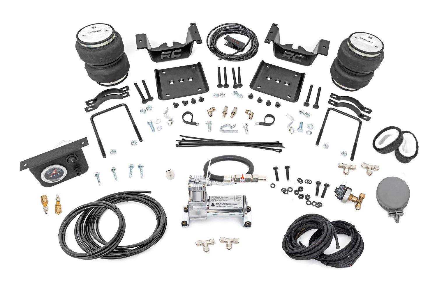 2007-2018 Chevy/GMC 1500 2WD/4WD Air Spring Kit with Air Compressor