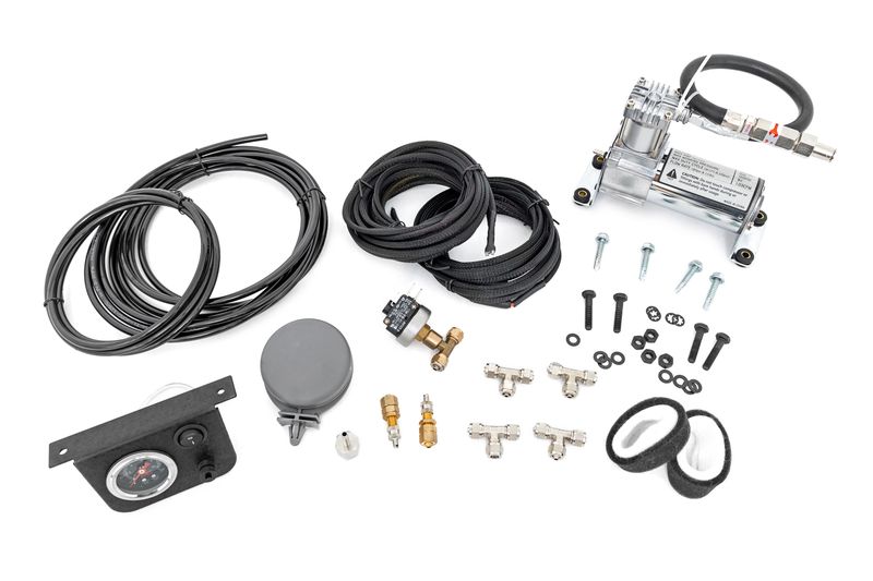 Onboard Air Compressor Kit W/Gauge