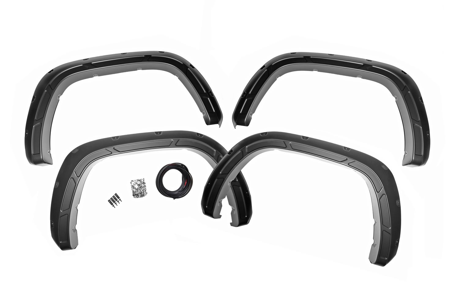 2022-2025 Toyota Tundra 2WD/4WD Defender Fender Flares- Gloss Black Only