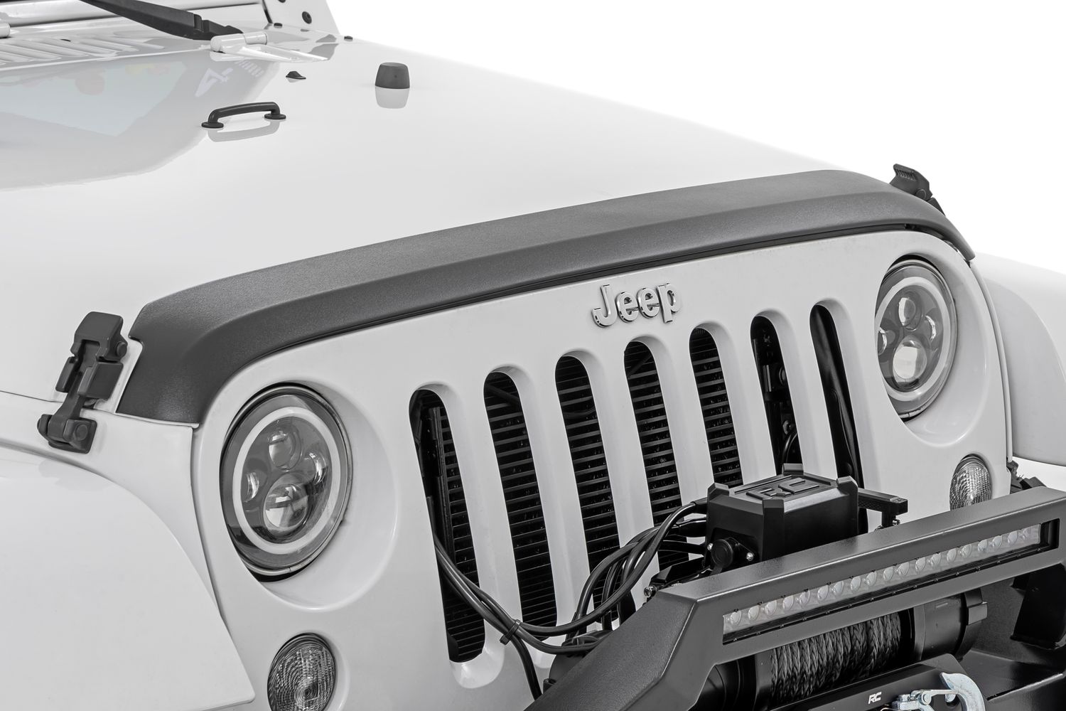 2007- 2018 Jeep Wrangler JK/Wrangler Unlimited Hood Protector- Trail Cladding