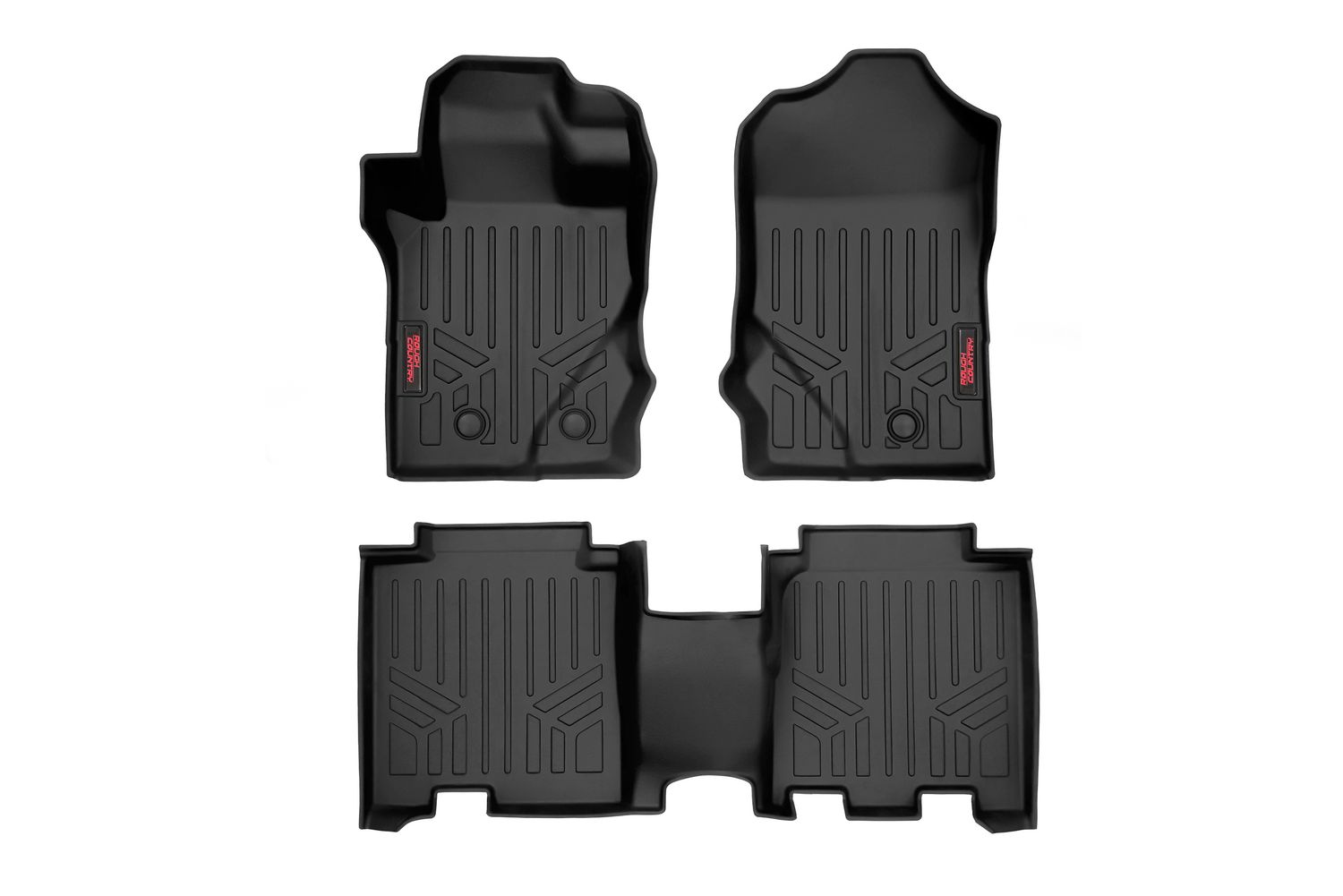 2021-2025 Ford Bronco (4-Door) Front and Rear Floor Mats