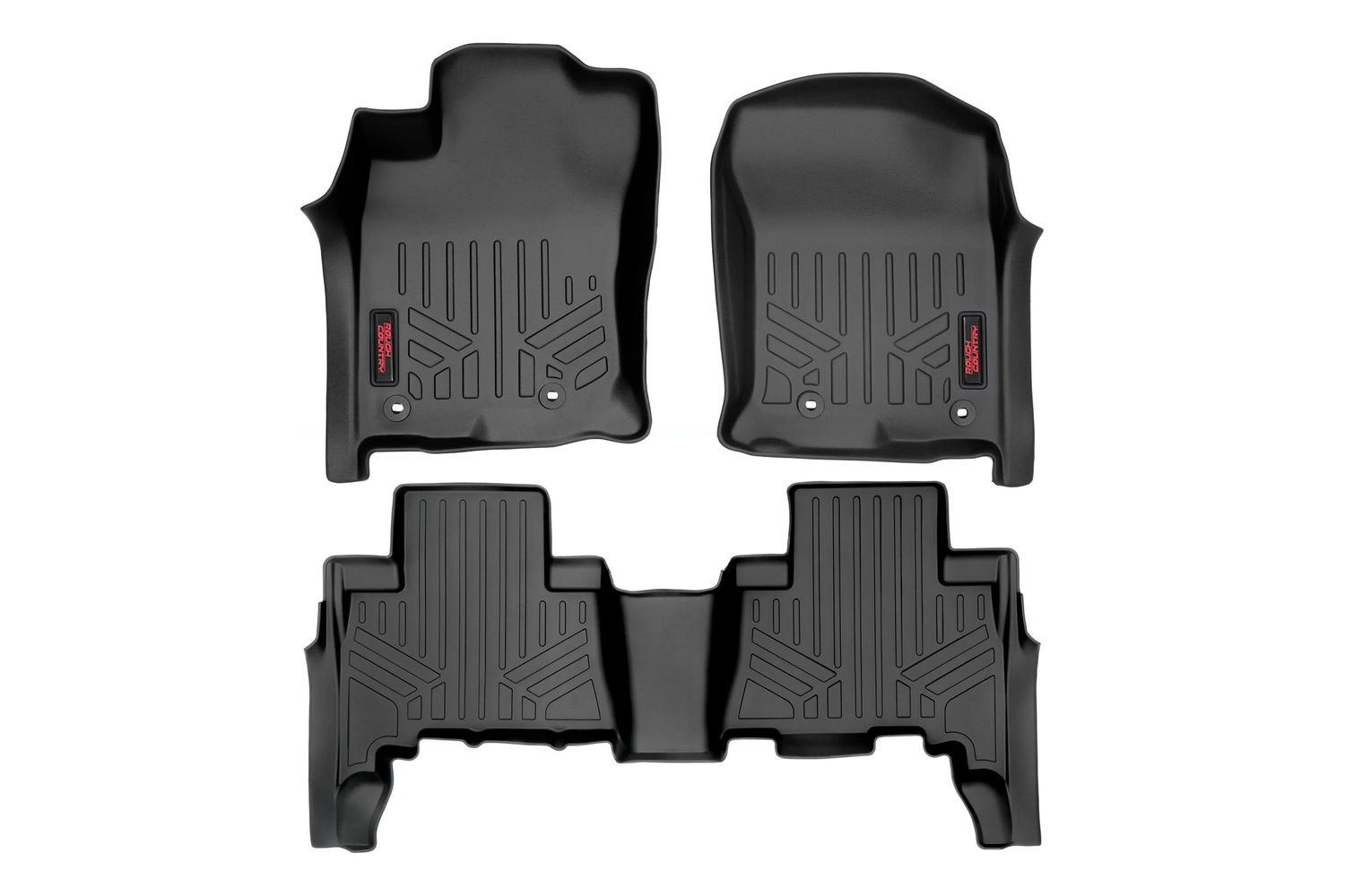 2013-2024 Toyota 4Runner Front and Rear Floor Mats