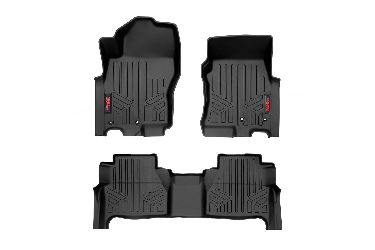 2022-2024 Nissan Frontier 2WD/4Wd Crew Cab Front and Rear Floor Mats