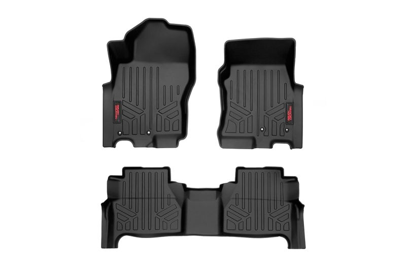 2022-2024 Nissan Frontier 2WD/4Wd Crew Cab Front and Rear Floor Mats