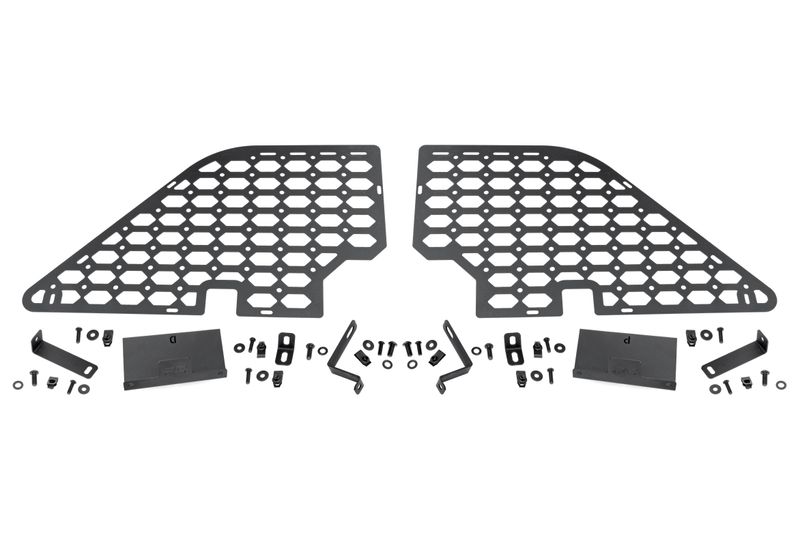 2021-2025 Ford Bronco (4-Door) 4WD Side Window- Hard Top  Molle Panel Kit