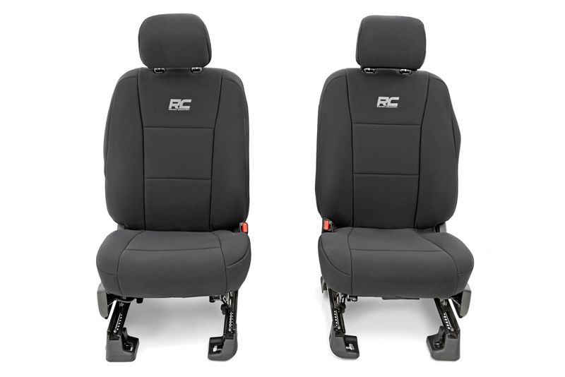2015-2025 Ford F-150/ F-150 Light Front and Rear Seat Covers- First and 2nd Row, Bucket Seat