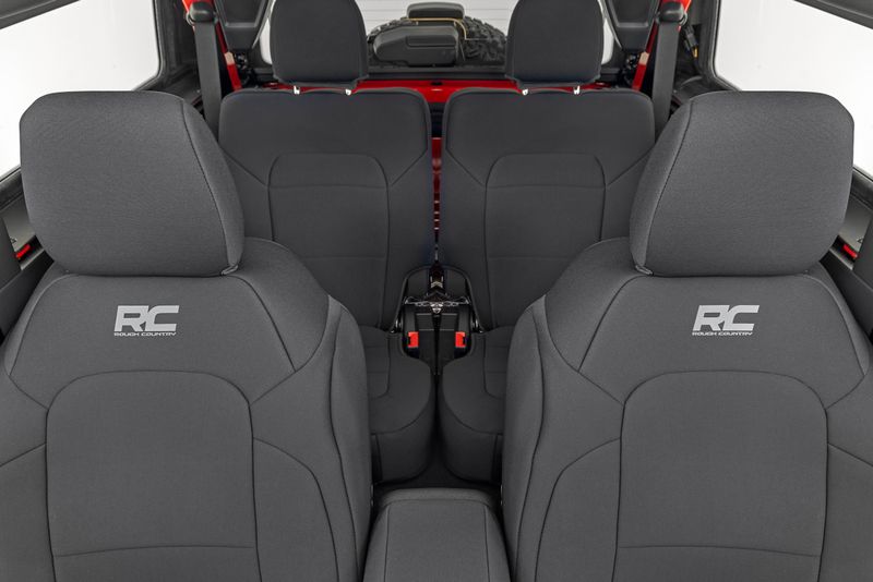 2021-2025 Ford Bronco (2 Door) 4WD Front and Rear Bucket Seat- Seat Covers