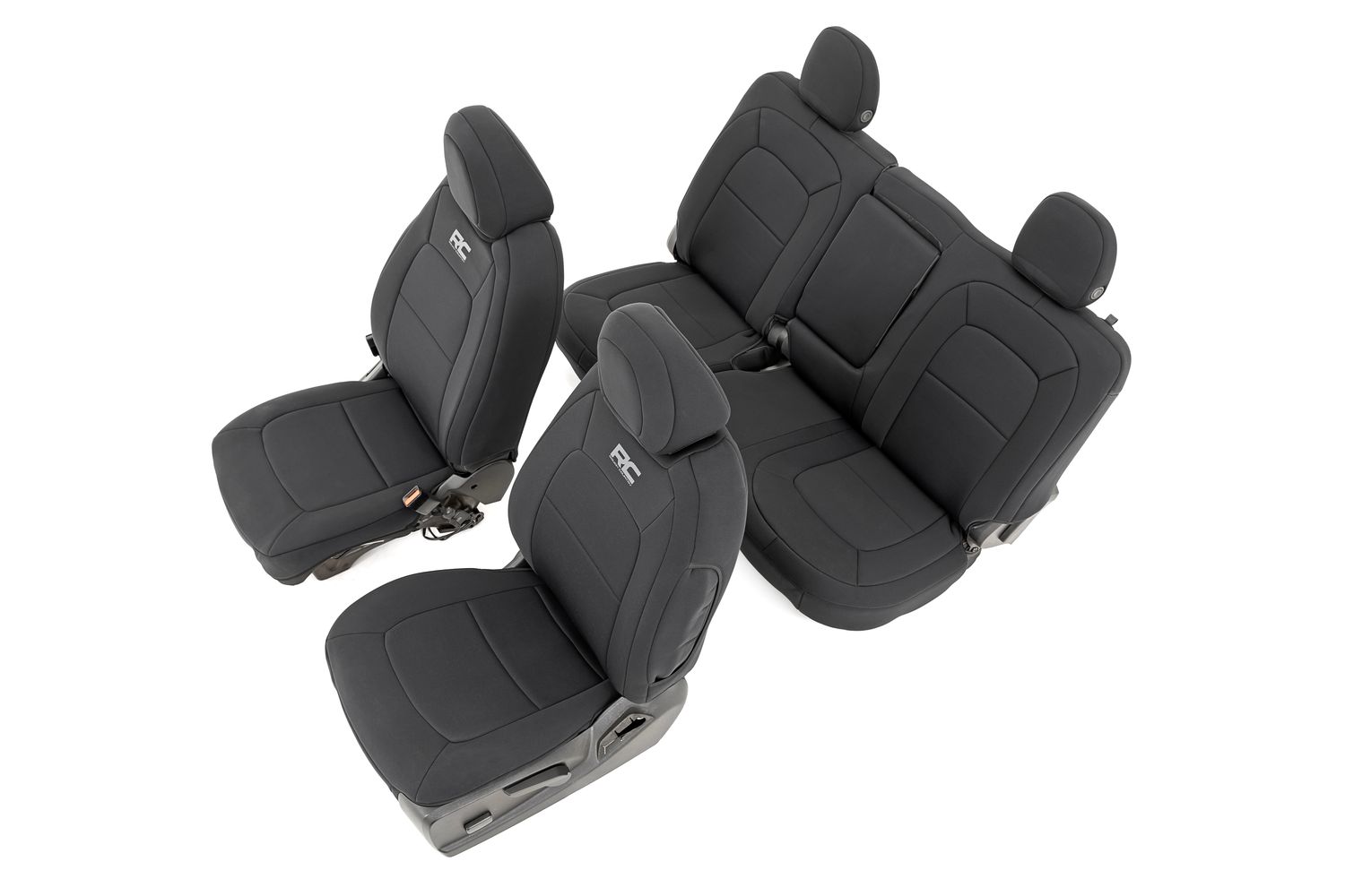 2015-2022 Chevy/GMC Canyon/Colorado Front Bucket and Rear Bench Seat - Seat Covers