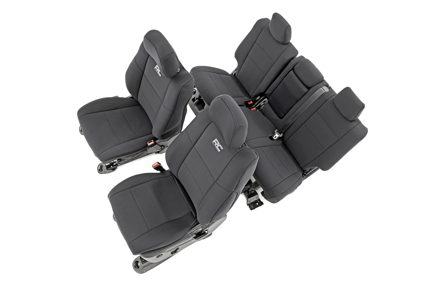 2011-2022 Jeep Grand Cherokee WK2 2WD/4WD 1st and 2nd Row Seat Covers