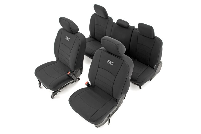 2010- 2018 Dodge Ram 1500/ 2010-2018 Dodge Ram 2500 (1st and 2nd Row with 60/40 back seat Option OR Full back Seat Option)- Seat Covers