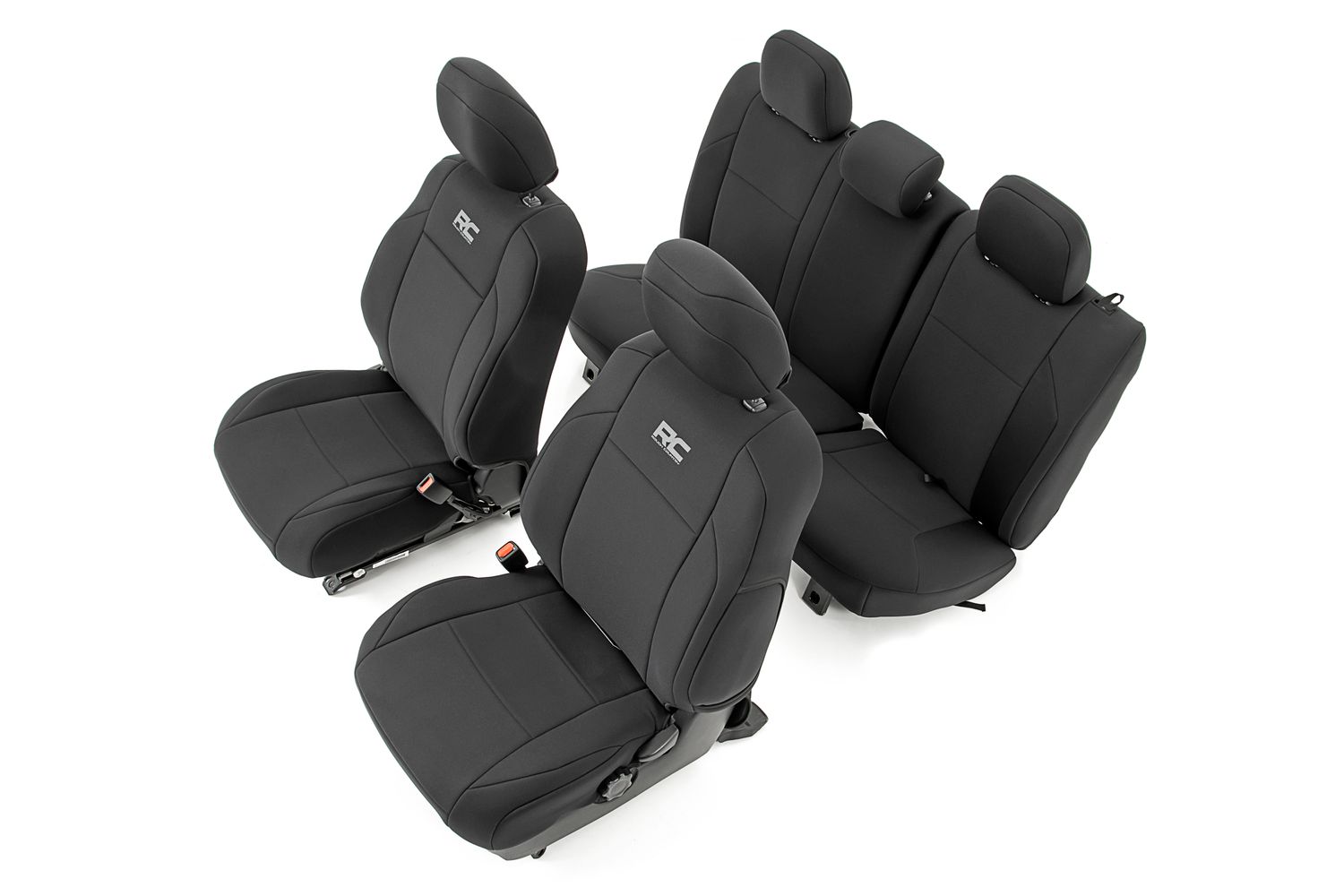 2016-2023 Toyota Tacoma 2WD/4WD 1st and 2nd Row Seat Covers
