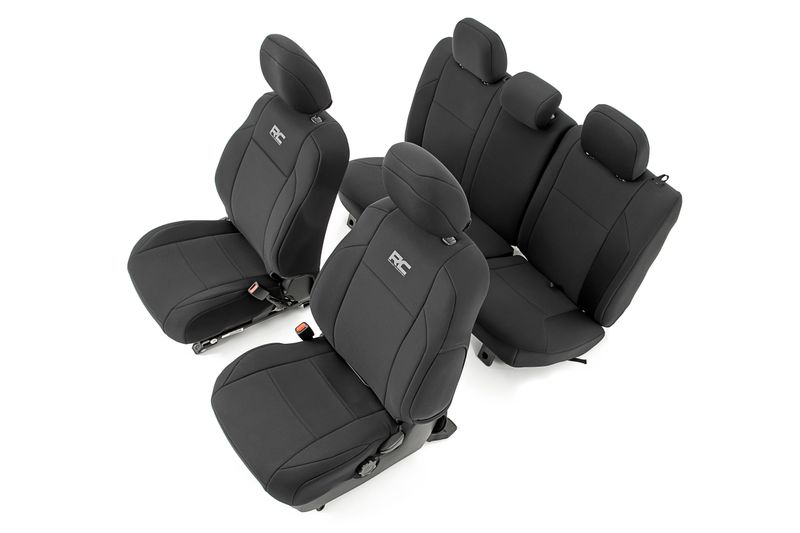 2016-2023 Toyota Tacoma 2WD/4WD 1st and 2nd Row Seat Covers