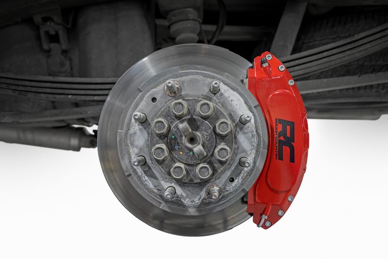 2020-2025 Chevy/GMC 2500HD/3500HD Front and Rear Caliper Covers RED