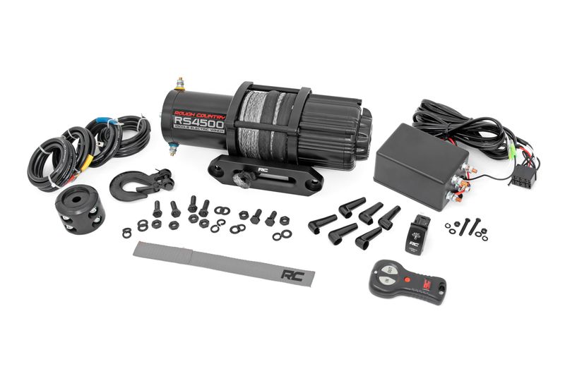 4500LB Winch- UTV/ Synthetic Rope