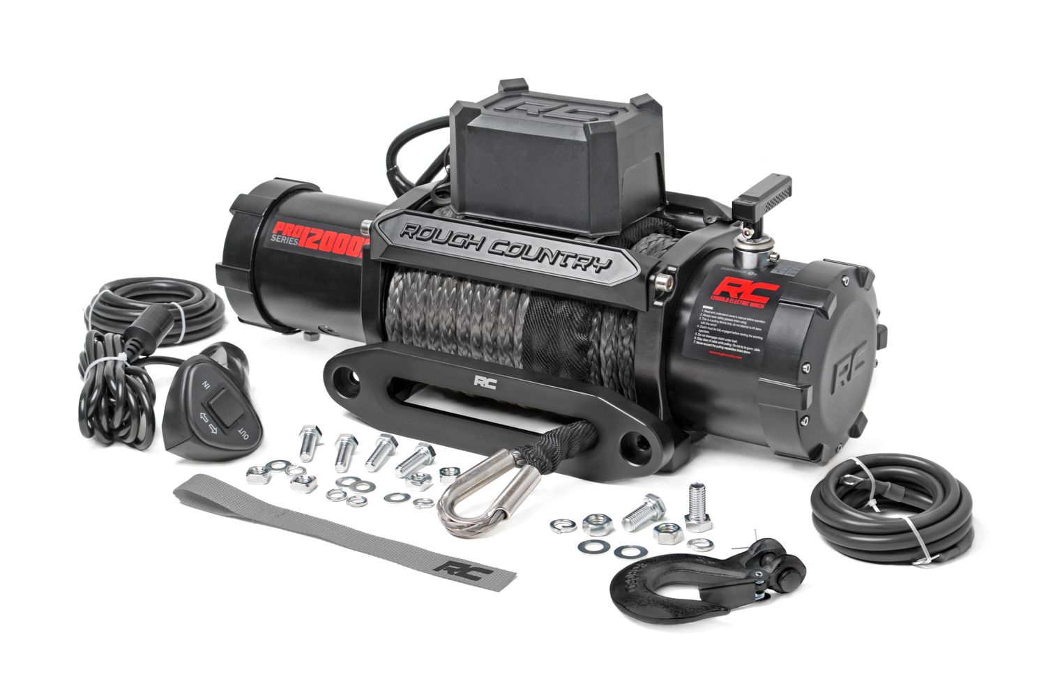 ProSeries 12000LB Winch Kit (Steel Cable and Synthetic Rope Options)