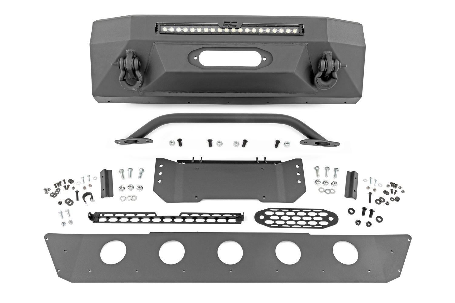 2014- 2024 Toyota 4 Runner 2WD/4WD Front Winch Bumper- No Lighting