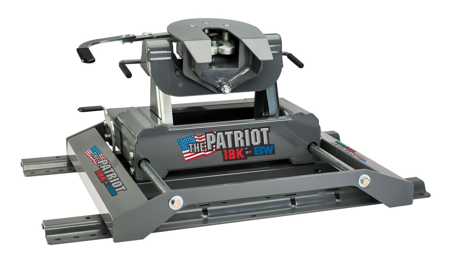 Patriot 18k Slider Fifth Wheel Hitch- Rails not included