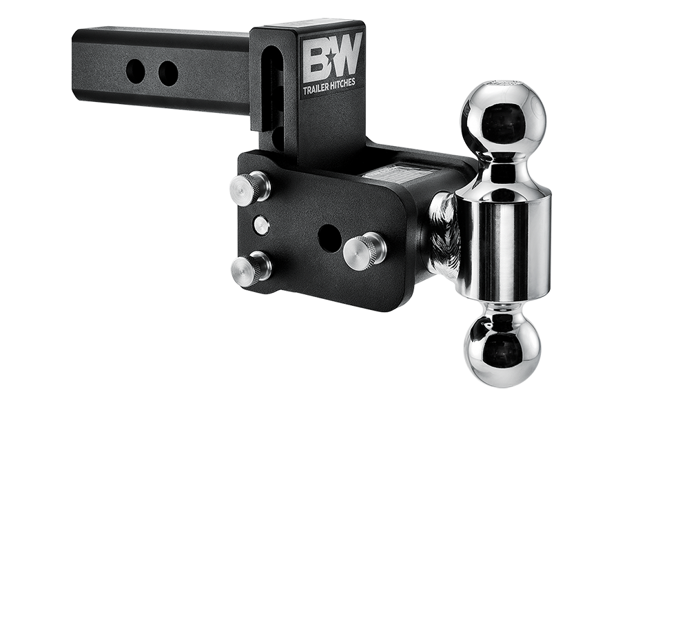 B&amp;W Hitches Tow and Stow 3" Drop with 1 7/8 x 2" Ball Size