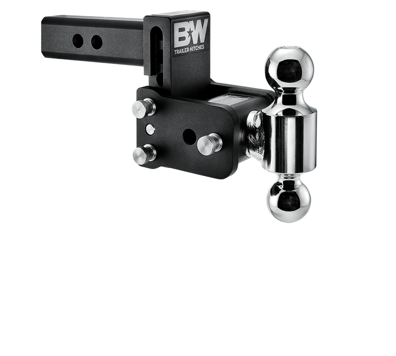 B&amp;W Hitches Tow and Stow 3" Drop with 1 7/8 x 2" Ball Size