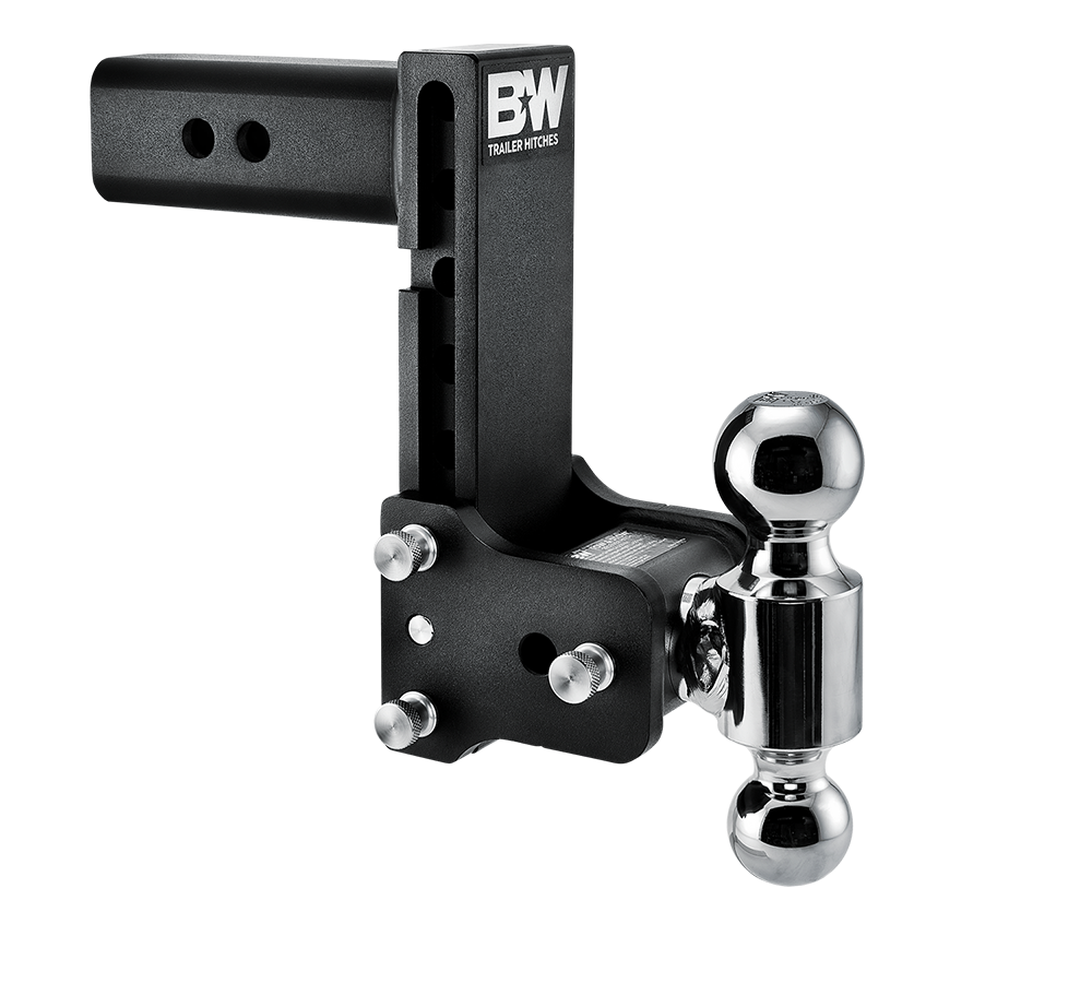 B&amp;W Hitches Tow and Stow 7" Drop with 2" 5/16 x 2" Ball sizing