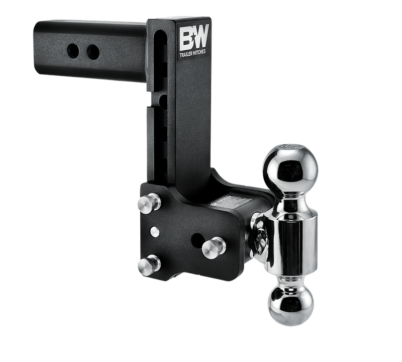 B&amp;W Hitches Tow and Stow 7" Drop with 2" 5/16 x 2" Ball sizing