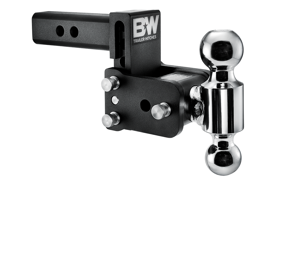 B&amp;W Hitches Tow and Stow- 3in Drop with 2 5/16 x 2" Balls