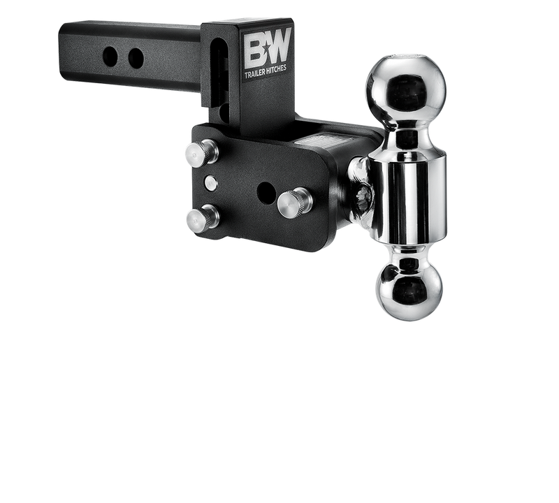 B&amp;W Hitches Tow and Stow- 3in Drop with 2 5/16 x 2&quot; Balls