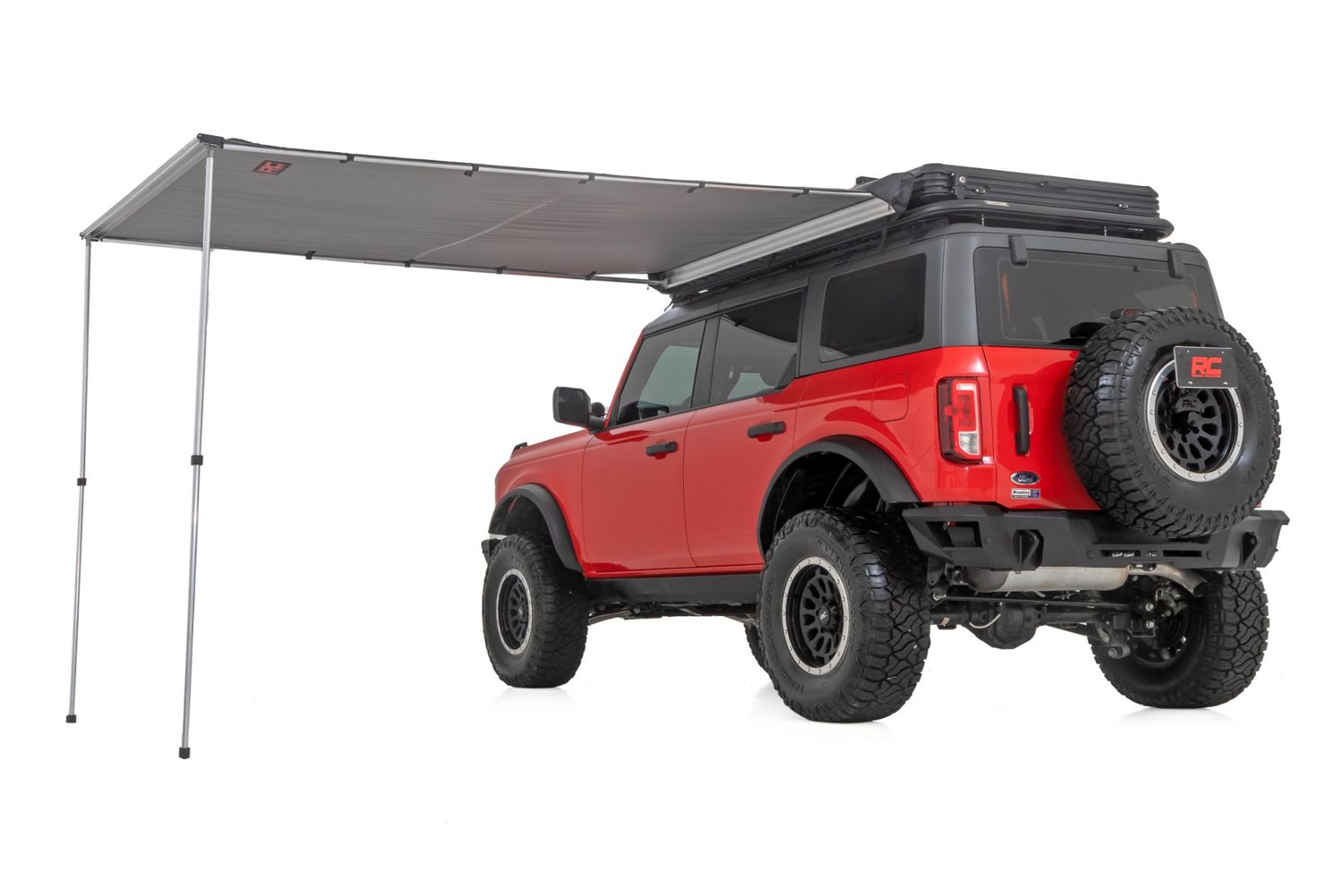 Retractable Roof Rack Awning- 6'6" x 9'8" (Fits Trucks &amp; SUVs)