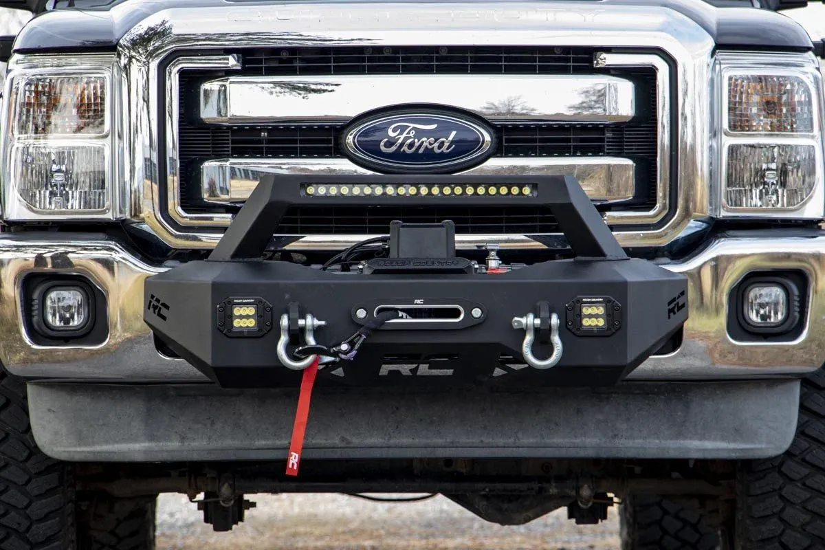 Ford F-250/F-350 Super Duty 2WD/4WD (2011-2016)- EXO Winch Mount Kit