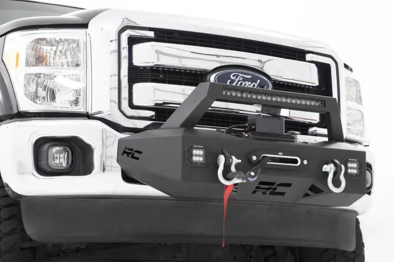 Ford F-250/F-350 Super Duty 2WD/4WD (2011-2016)- EXO Winch Mount Kit