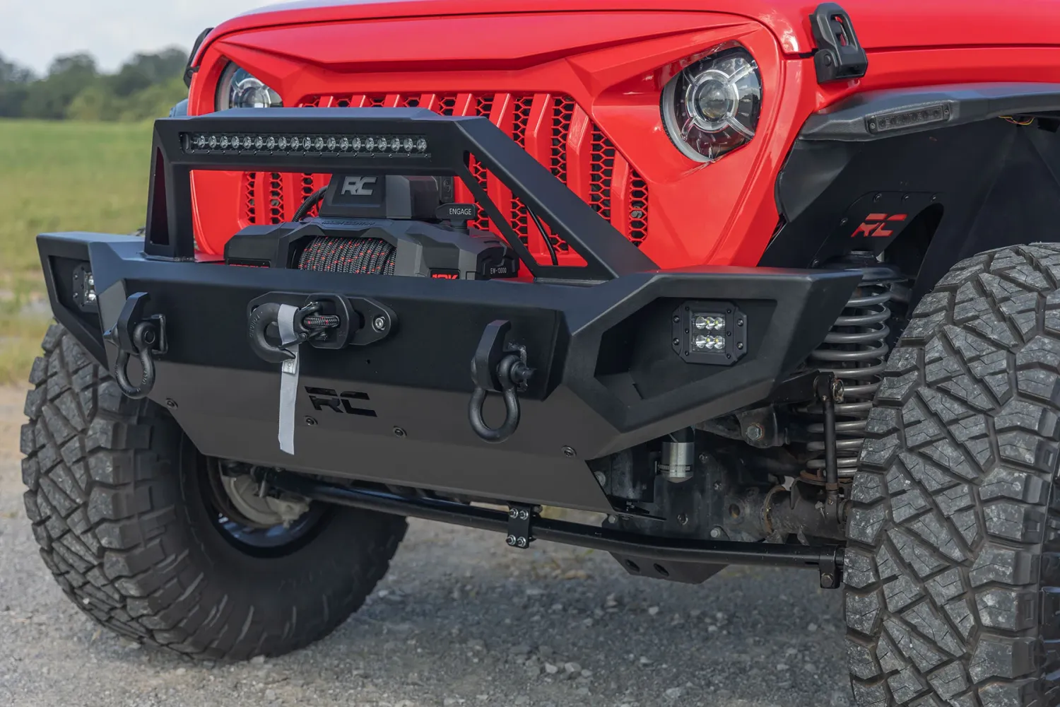 Jeep Gladiator JT/Wrangler JK &amp; JL/Wrangler Unlimited- Front Winch Bumper