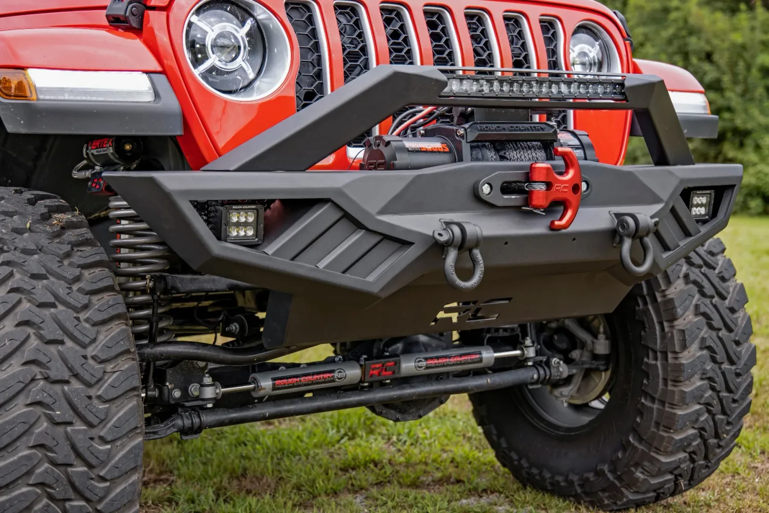 Jeep Gladiator JT/Wrangler JK &amp; JL/Wrangler Unlimited 4WD- Front Winch Bumper