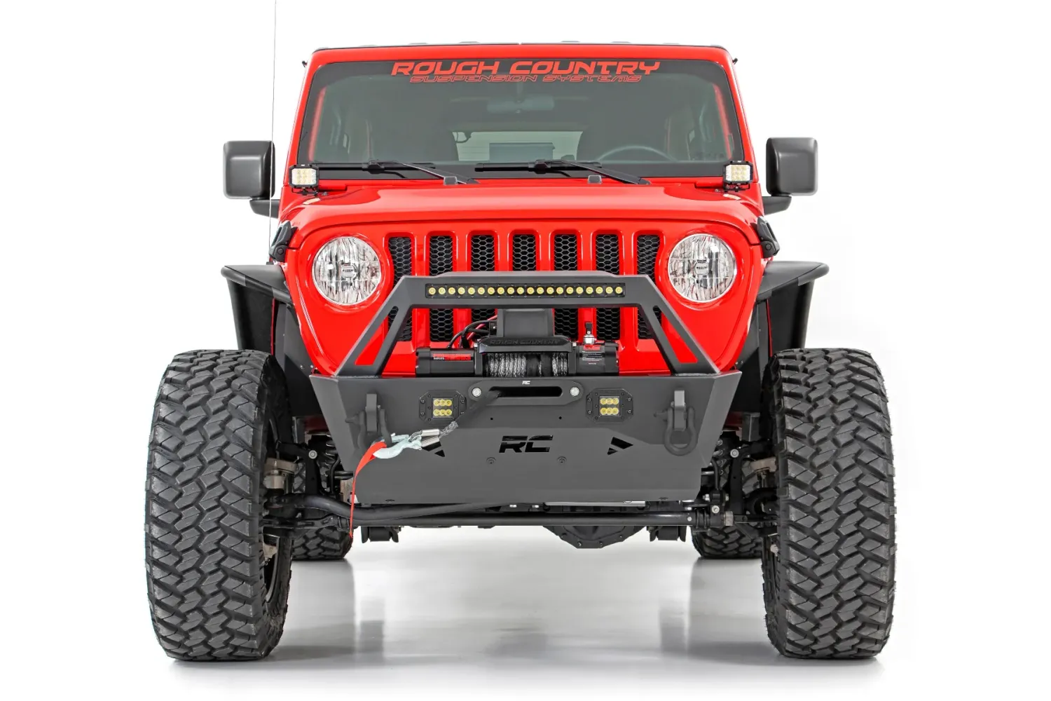 Stubby | Trail | Jeep Gladiator JT/Wrangler JK &amp; JL/Wrangler Unlimited- Front Bumper