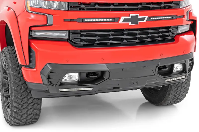 Chevy Silverado 1500 2WD/4WD (2019-2022)- Front Bumper Fascia Cover Kit