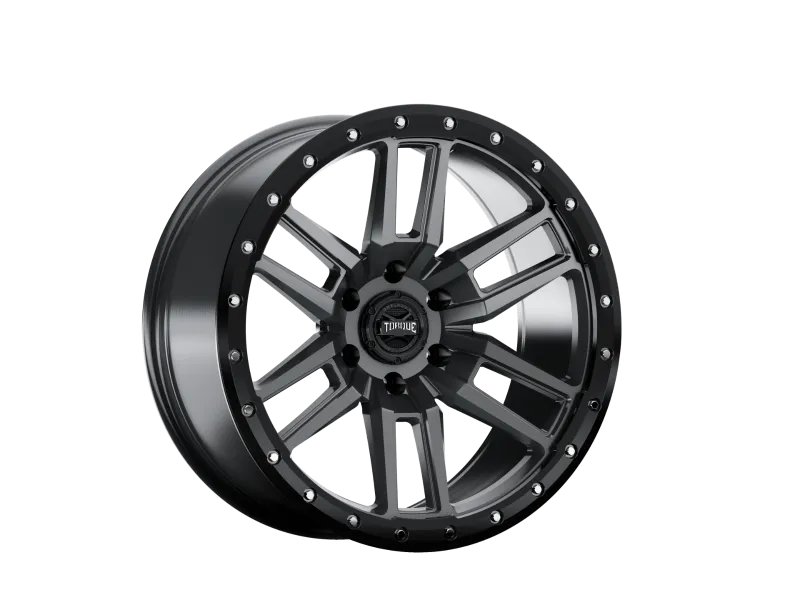 Torque Pritchett Anthracite w/Black Lip | 20x9 | 6x135 | -12mm